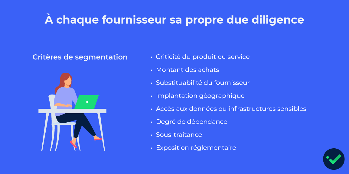 Segmentation des fournisseurs