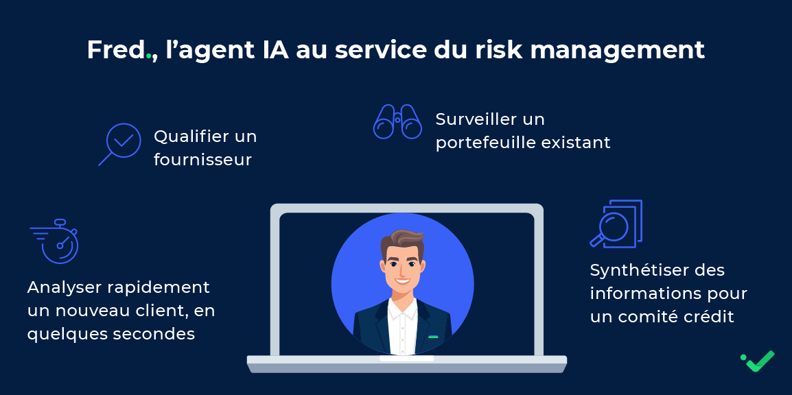 Agent IA risque client : Fred., l'agent IA Infolegale 