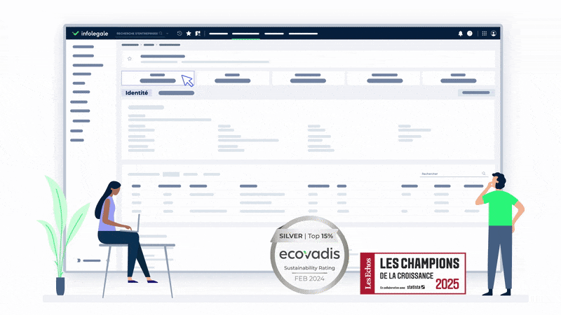 Infolegale plateforme SaaS de sécurisation des risques B2B