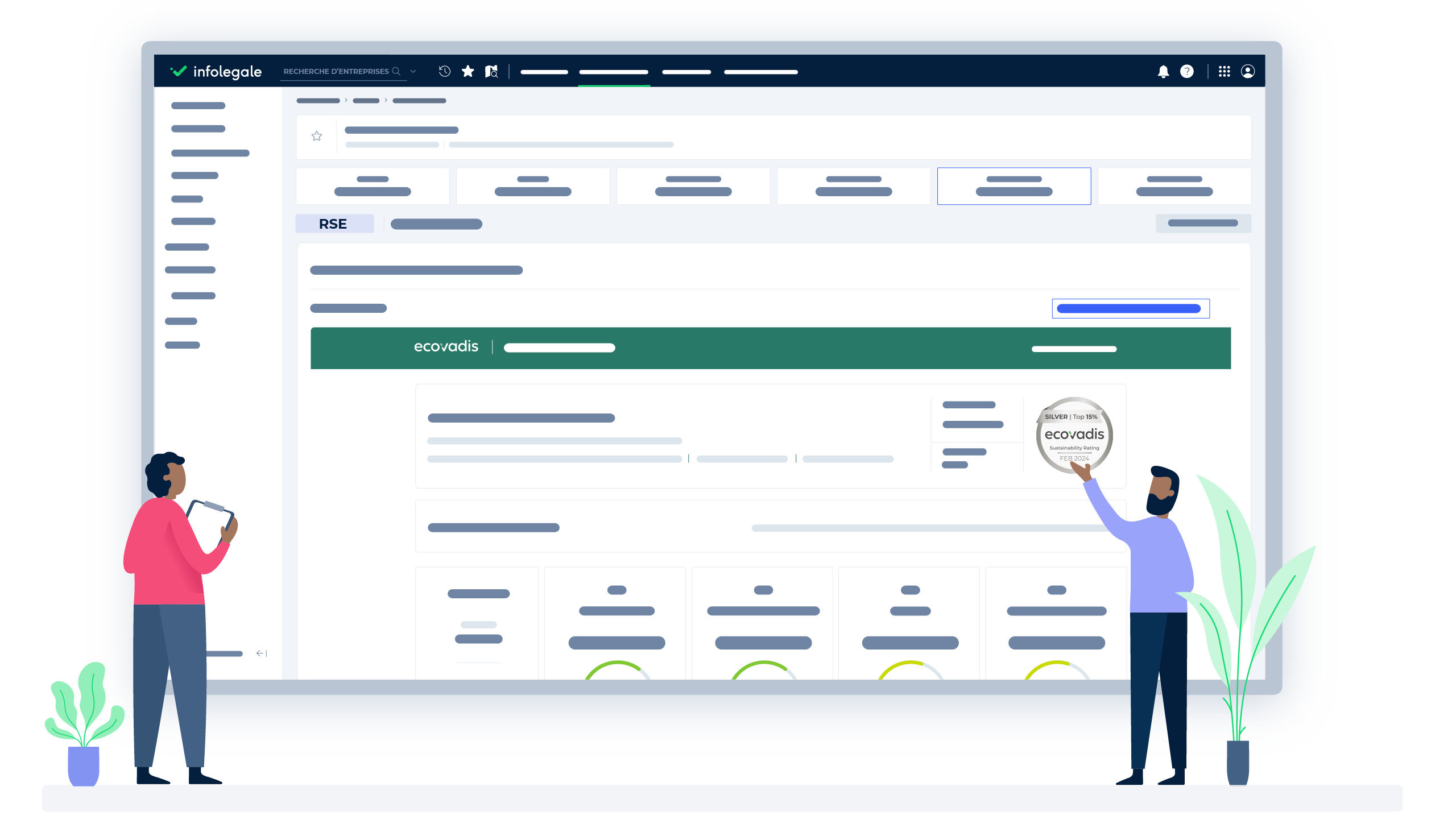 Page produit RSE Infolegale